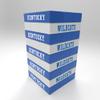 Rico Industries NCAA Kentucky Wildcats Mini Team Travel Team Tower - Wood Stackem Game view 1