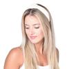 Bellefixe Jersey-Knit Knotted Women's Headband | Cream, Ivory, Off-White | Cotton view 2