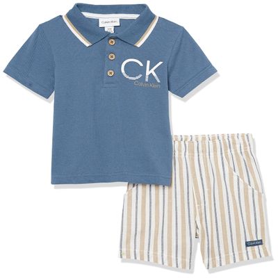 Calvin Klein 2 Pieces Polo Short Set