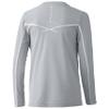 HUK Kids' Standard Icon X Long-Sleeve Shirt with Sun Protection, Overcast Grey, Medium view 2