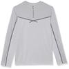 HUK Kids' Standard Icon X Long-Sleeve Shirt with Sun Protection, Overcast Grey, Medium view 3