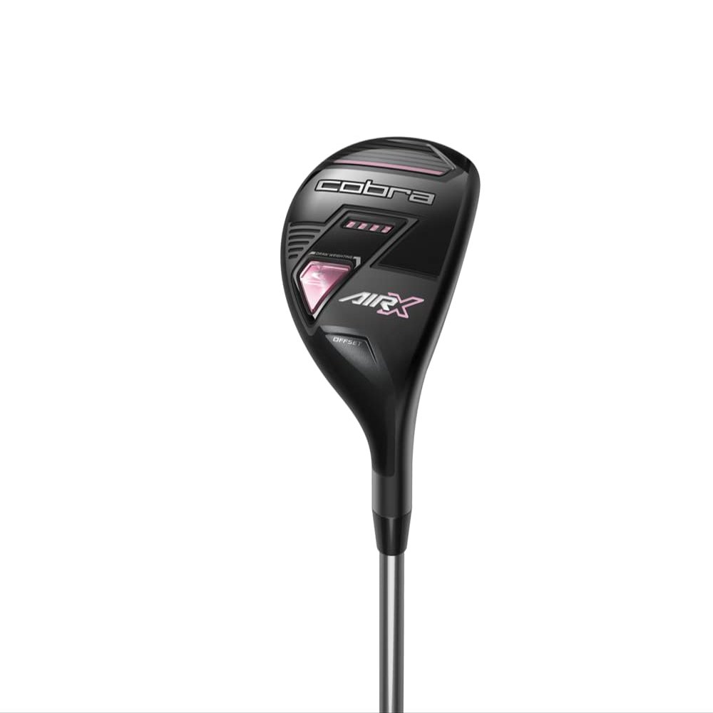 Cobra Golf 2022 Air X Hybrid (Women's, Left Hand, Cobra Ultralite 40, Ladies Flex, 6h-28)