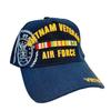 The Patriots Pride Air Force Vietnam Veteran Hat Blue Adjustable Cap view 1