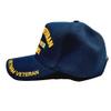 The Patriots Pride Air Force Vietnam Veteran Hat Blue Adjustable Cap view 3