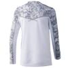 HUK Kids' Standard Icon X Long-Sleeve Shirt with Sun Protection, Tide Change-Hogs Back, Medium view 2
