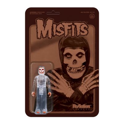 Super7 Misfits Fiend Collection 2 (Clear) Reaction Figure
