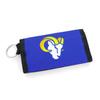 Aminco Boys' Nylon Wallet Keychain, Team Color