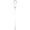 Warrior Sports 2022 Warrior Burn Warp Complete Lacrosse Stick, Attack (Low Whip, White) view 1