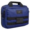 Exos Double Pistol Case - Tactical Double Soft Pistol Gun Bag - Handgun Carrying Case with Compartments - Hand Gun Storage Bag with MOLLE Webbing and Padded Interior - Designed in USA (Navy) view 1