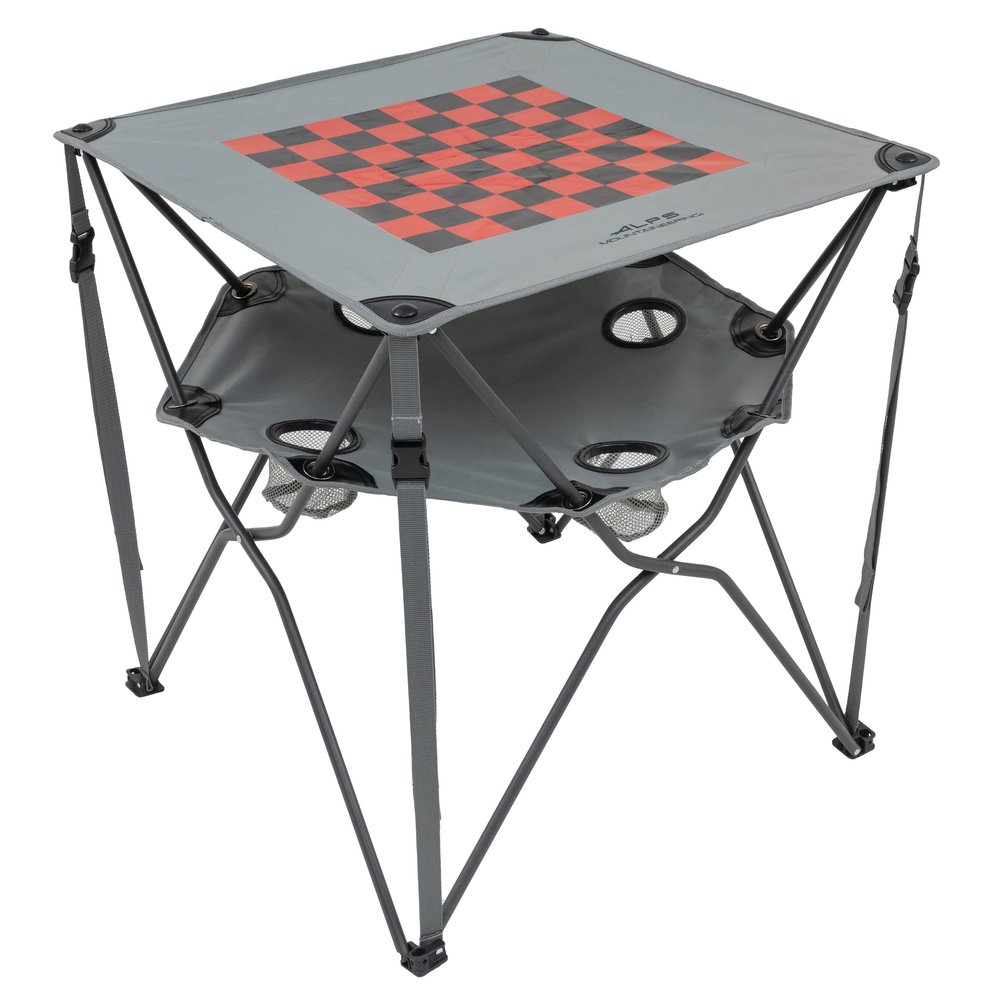 ALPS Mountaineering Eclipse Table, Gray/Checkerboard
