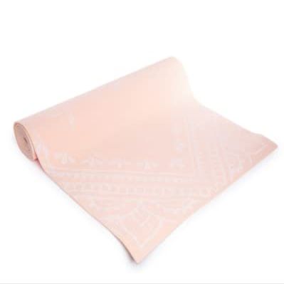 Series 8 Fitness Yoga Mat 24in x 68in - Lotus Print, Pink
