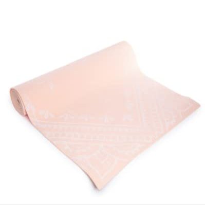 Series 8 Fitness Yoga Mat 24in x 68in - Lotus Print, Pink