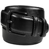 301012 Belts for Men Genuine Leather Dress Belt With Antique Buckle, 1-3/8"(35mm) Wide (Black, 32) view 1