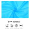 YUNLOVXEE Rain Poncho Raincoats for Kids Reusable - 2 Pack EVA Waterproof Rain Coat with Hood Rain Jacket for Boys Girls (US, Alpha, One Size, Regular, Pink+Blue) view 4