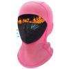 Kids Balaclava Ski Mask (with Breathable Holes) Windproof Winter Fleece Neck Face Warmer Boys Girls Hot Pink view 1