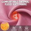 Kids Balaclava Ski Mask (with Breathable Holes) Windproof Winter Fleece Neck Face Warmer Boys Girls Hot Pink view 3