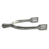 AJ Tack Ladies Stainless Steel Smooth Knob Dressage Spurs view 1