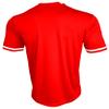 Epic Men's Two-Button Henley Short-Sleeve Red Baseball & Softball Jersey M view 2