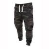 Mens Casual Camouflage Pants Relaxed Fit Sport Fitness Dance Athletic Fit Joggers Hipster Streetwear Military Trousers view 3
