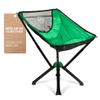 CLIQ Portable Chair Version 1.0 - Lightweight Folding Chair for Camping - Supports 300 Lbs - Perfect for Outdoor Adventures - Moss view 1