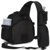 ATBP Small Tactical Holster Sling Backpack Accessories Shoulder Pouch Water Bottle & Radio Holder Crossbody Bag for Men view 2
