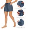 AFITNE Women's Hiking Shorts Quick Dry Lightweight Golf Active Water Shorts with Pockets for Work Outdoor Camping Fishing Blue M view 3