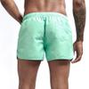 Mens Swimming Trunks No Mesh Liner Quick Dry Running Workout Shorts Pockets Casual Summer Solid Beach Shorts Swimwear Mint Green view 3