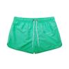 Mens Swimming Trunks No Mesh Liner Quick Dry Running Workout Shorts Pockets Casual Summer Solid Beach Shorts Swimwear Mint Green view 4
