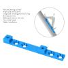 Buachois Bike Bottle Cage Mounting Base, 107 x 12 x 8mm 4 Hole Bicycle Position Cage Mounts, Hole Position Adjustment Adapter for Road Mountain Bike Frame(Blue) view 3