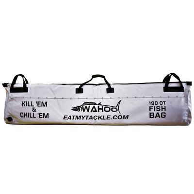 EAT MY TACKLE Fish Cooler Bag: Insulated Leakproof Soft Collapsible Kill Bag (190 Quart, 72 inch)