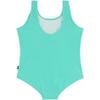 Nautica Girls' One-Piece Swimsuit with UPF 50+ Sun Protection, Quick Drying Bathing Suit, Cockatoo Palm, 12-14 view 2