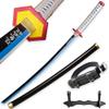 SV Handmade Anime Sword Cosplay Tomioka Giyuu Sword Katana 41 inchesCollectible Gifts view 1