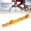 Buachois Bike Bottle Cage Mounting Base, 107 x 12 x 8mm 4 Hole Bicycle Position Cage Mounts, Hole Position Adjustment Adapter for Road Mountain Bike Frame(Gold) view 4