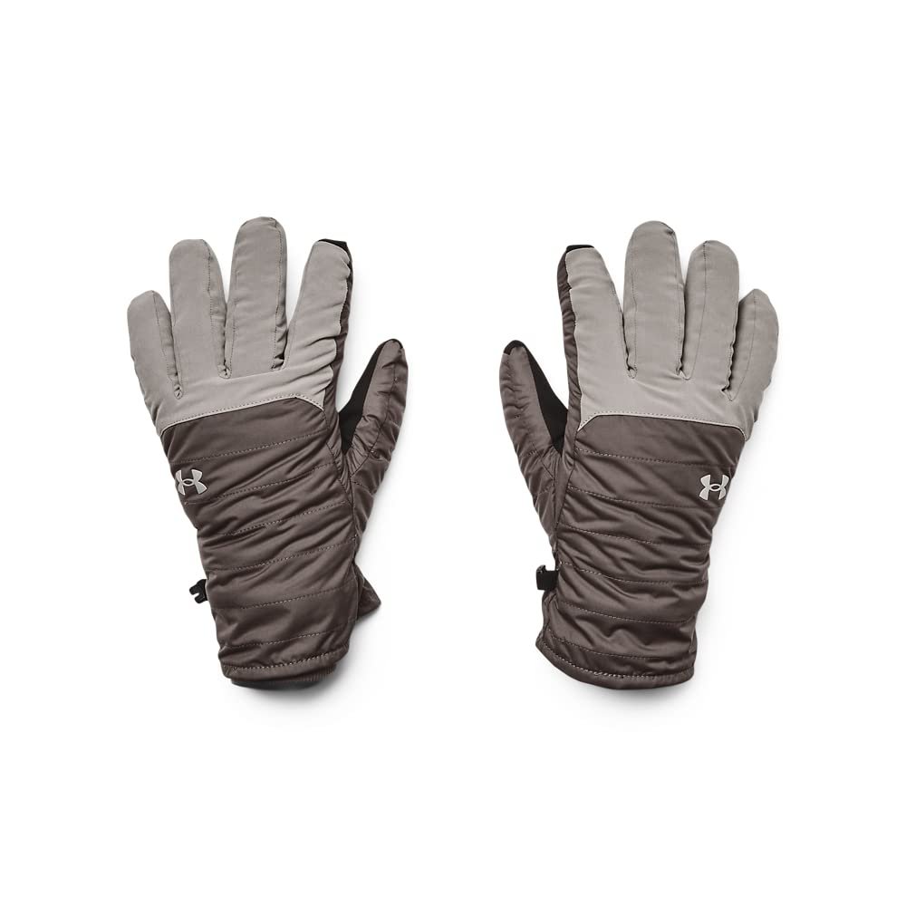 Under Armour Men's Storm Insulated Gloves, (176) Fresh Clay/Pewter/Iridescent, Small