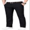 ESSYSHE Mens Slim Fit Chino Pants Stretch Casual Khaki Pants for Men 011Black C32X32 view 1