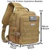 ATBP Tactical Crossbody Sling Backpack Militray Shoulder Holster Bag For Men Concealed Carry Chest Pack Hiking Daypack 20L view 3
