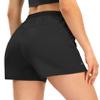AFITNE Women's Hiking Shorts Quick Dry Lightweight Golf Active Water Shorts with Pockets for Work Outdoor Camping Fishing Black S view 2