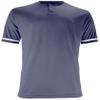 Epic Men's Two-Button Henley Short-Sleeve Blue Baseball & Softball Jersey XL view 1