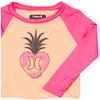 Long Sleeve Rash Guard and Hat 3-Piece Swimsuit Set view 2