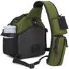 ATBP Small Tactical Holster Sling Backpack Accessories Shoulder Pouch Water Bottle & Radio Holder Crossbody Bag for Men view 2