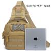 ATBP Small Tactical Holster Sling Backpack Accessories Shoulder Pouch Water Bottle & Radio Holder Crossbody Bag for Men view 4