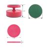 Air Hockey Pushers and Air Hockey Pucks,2PCS Striker with 4PCS plastic Pucks and 2PCS Striker holders view 2