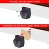 Air Hockey Pushers and Air Hockey Pucks,2PCS Striker with 4PCS plastic Pucks and 2PCS Striker holders view 4