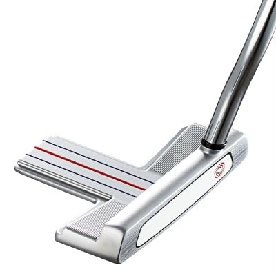 Odyssey Men's Right Putter White Hot OG Big T Double Vent (Mallet Type, 33", Steel)