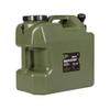 DESERT & FOX Water Container with Spigot 2.6/4.8/6.6Gal PE Water Storage Carrier Portable Green Bucket for Camping Hiking Picnic BBQ(Green 4.8Gal) view 1