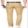 ESSYSHE Mens Slim Fit Chino Pants Stretch Casual Khaki Pants for Men 011Khaki C38X32 view 2