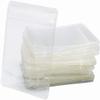 100pcs Clear PVC Transparent Zip Lock Jewelry Bag Small Size Dust Proof Airtight Jewelry Pouch Plastic Zipper Bag Self Seal PVC Packing Pouch Organizer Storage Bags for Rings Earrings Bracelet view 3