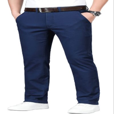 ESSYSHE Mens Slim Fit Chino Pants Stretch Casual Khaki Pants for Men 011Navy C30X32