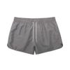 Mens Swimming Trunks No Mesh Liner Quick Dry Running Workout Shorts Pockets Casual Summer Solid Beach Shorts Swimwear Gray view 4