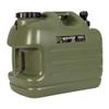 DESERT & FOX Water Container with Spigot 2.6/4.8/6.6Gal PE Water Storage Carrier Portable Green Bucket for Camping Hiking Picnic BBQ(Green 6.6Gal) view 1